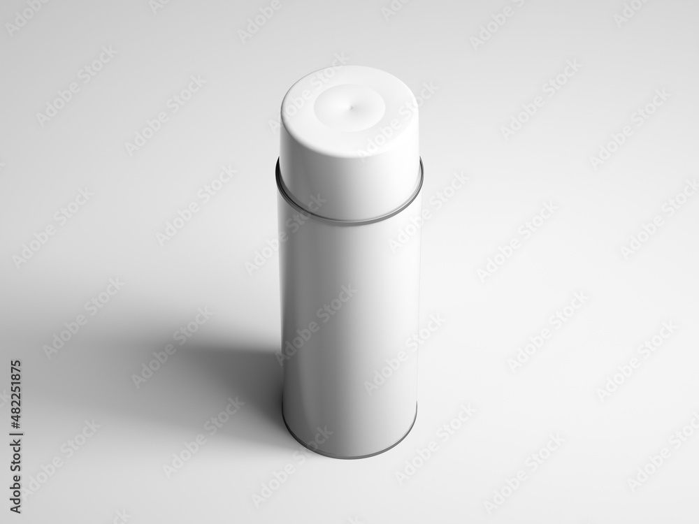 3d rendering mock up Spray Can 3d rendering mock up Spray Can