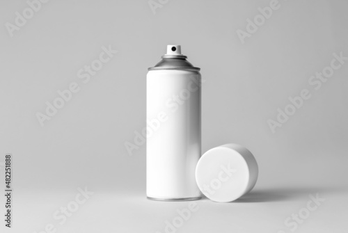 3d rendering mock up Spray Can