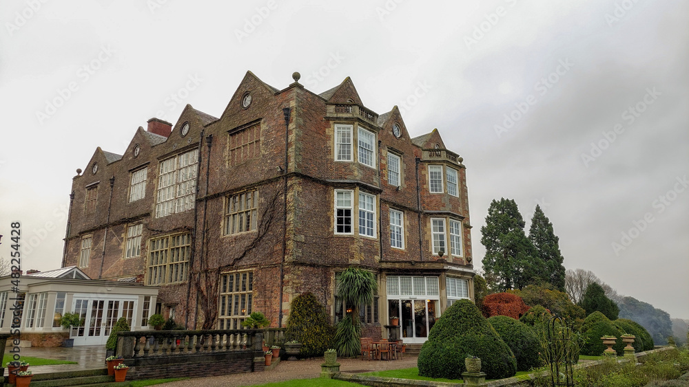 Historic Goldsborough Hall in North Yorkshire, England, UK