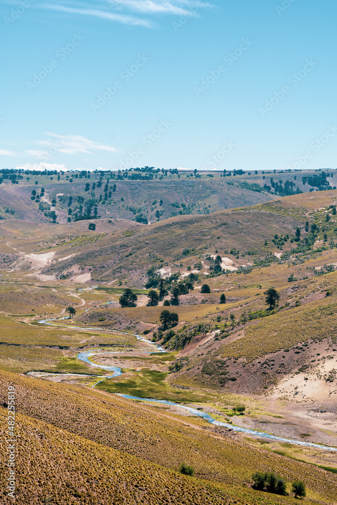 Fototapeta premium view of the river