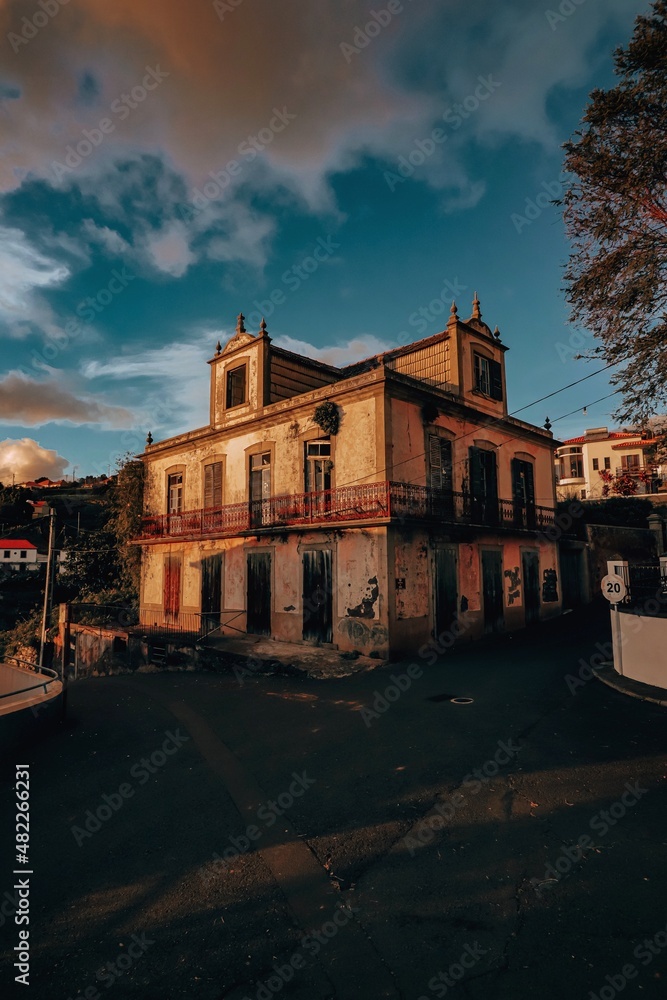 Obraz premium view of the old town