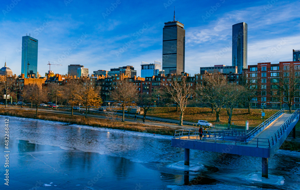 Obraz premium Boston Downtown, Massachusetts