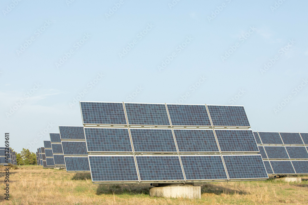 Granja de paneles solares de energia renovable Granja de paneles solares de energia renovable