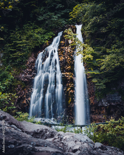 Waterfall in the Bucegi Mountains, Southern Carpathians, Romania © Vlad