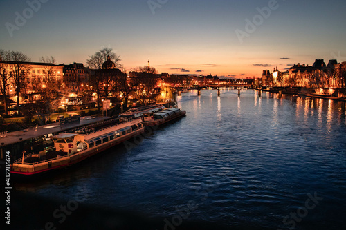 Sena river Paris photo