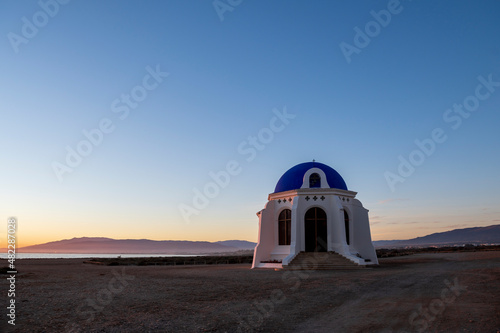 Hermitage of Torregarcia, construction in honor of the Virgin of the Sea. Almeria, Spain.