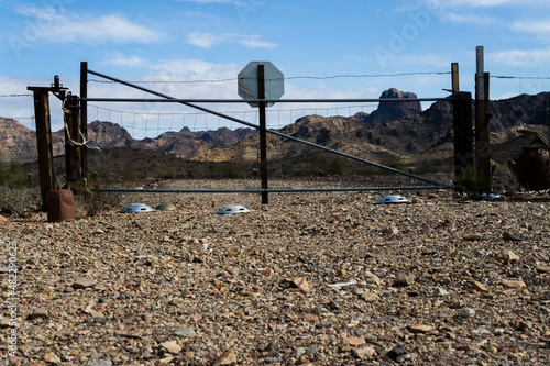 Behind the Sign - Yuma Arizona
