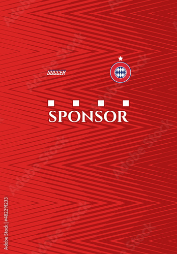 Soccer jersey design for sublimation 