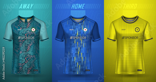 Premium collection of soccer jerseys