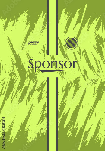 Soccer jersey design for sublimation 