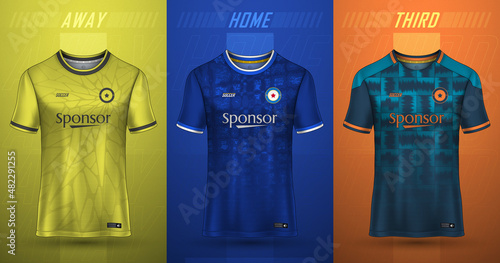 Premium collection of soccer jerseys