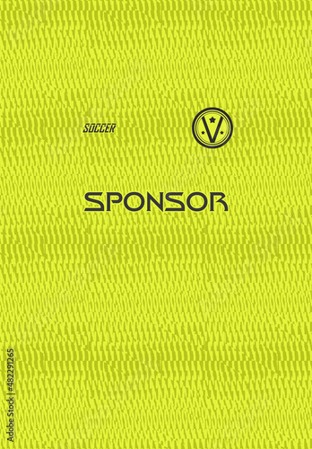 Soccer jersey design for sublimation 