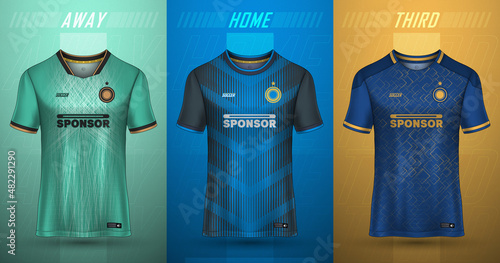 Premium collection of soccer jerseys