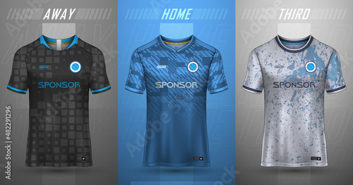 Premium collection of soccer jerseys