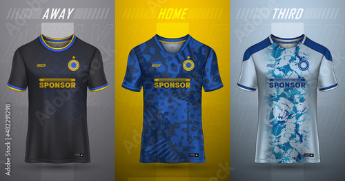 Premium collection of soccer jerseys
