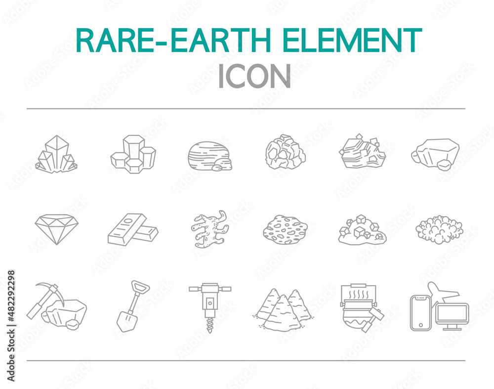 rare-earth element icon