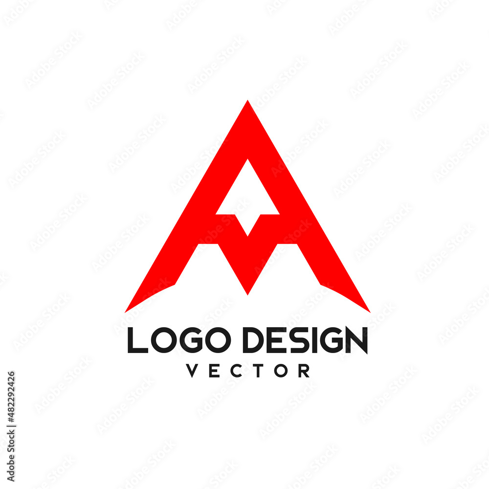 Fototapeta premium Letter A Company Logo Template