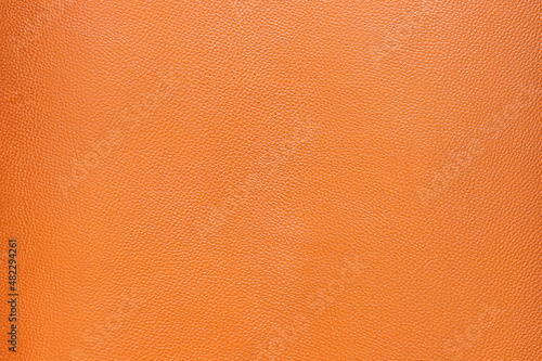 Orange leather pattern texture © pandaclub23