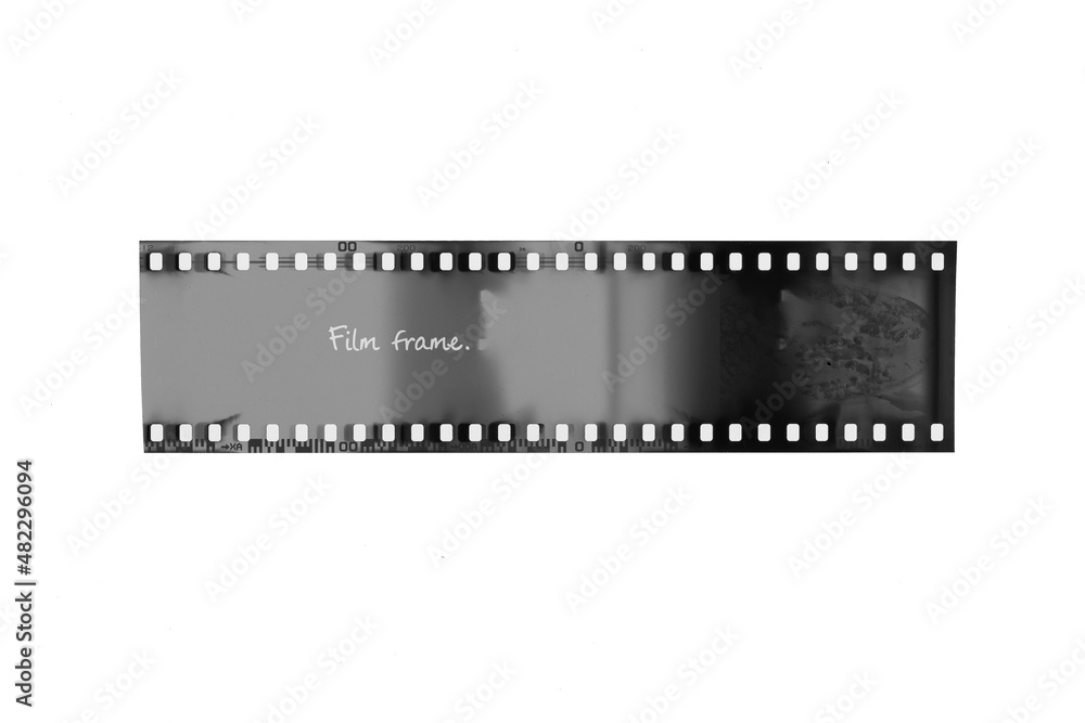 film roll isolated on white