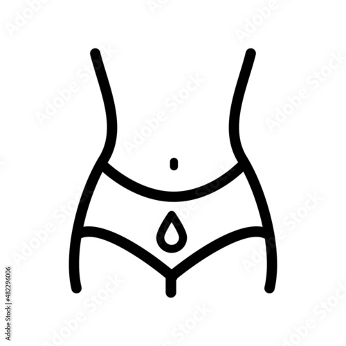 Menstrual period vector icon
