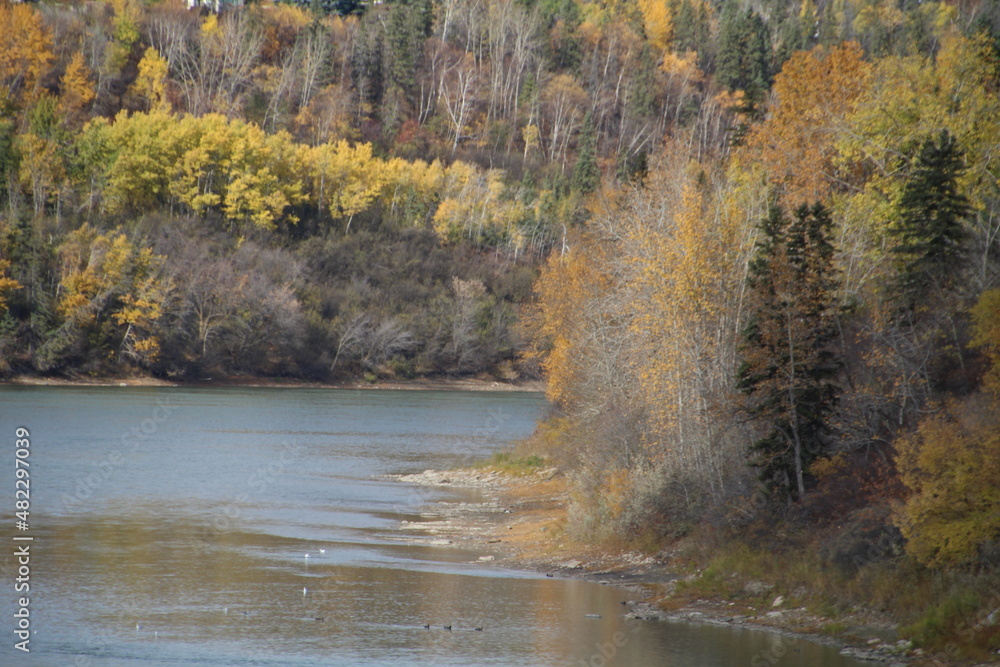 Autumn On The Riverbend, William Hawrelak Park, Edmonton, Alberta Autumn On The Riverbend, William Hawrelak Park, Edmonton, Alberta