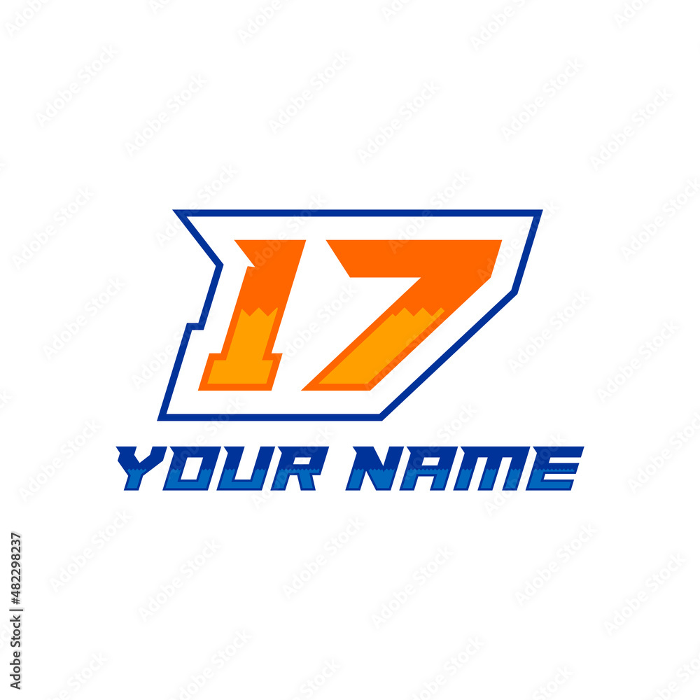 Numbers set logos with fast speed lines. Vector sport style typeface for sportswear, sports club. Numbers set logos with fast speed lines. Vector sport style typeface for sportswear, sports club.