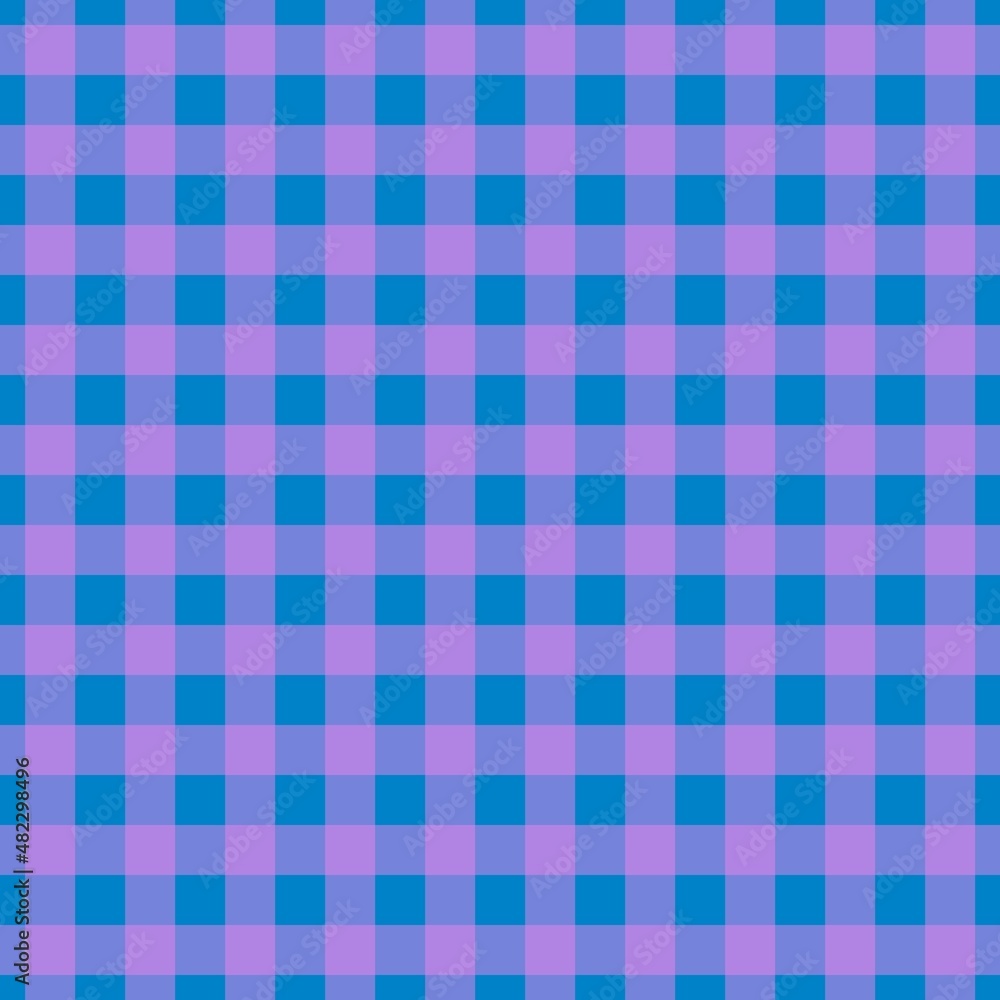 Plaid pattern. Blue on Violet color. Tablecloth pattern. Texture. Seamless classic pattern background. Plaid pattern. Blue on Violet color. Tablecloth pattern. Texture. Seamless classic pattern background.