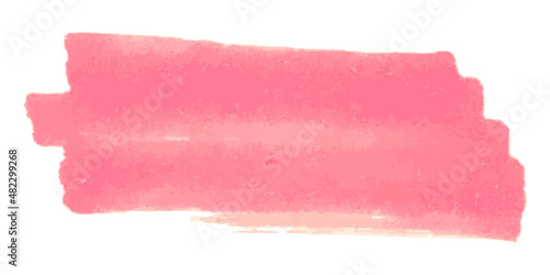  Vector paint brush spot, hand painted background, watercolor dab. For banner, tag or label watercolor backgrounds band.