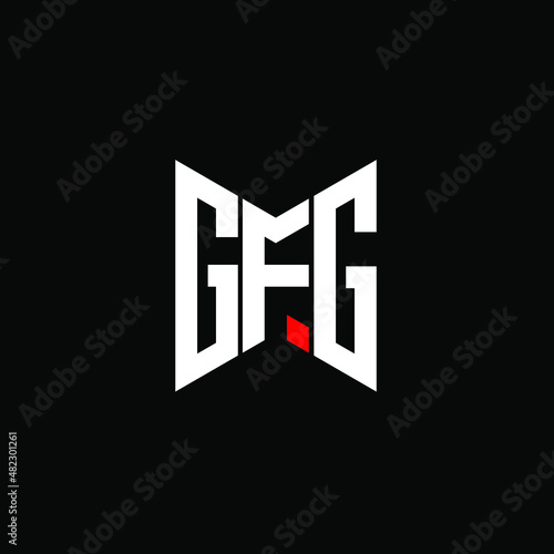 GFG letter logo creative design. GFG unique design photo