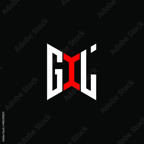 GIL letter logo creative design. GIL unique design