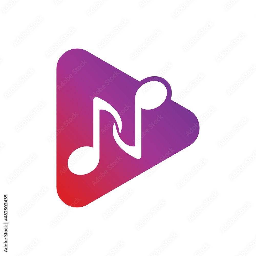 Music Note Icon Vector illustration design Music Note Icon Vector illustration design