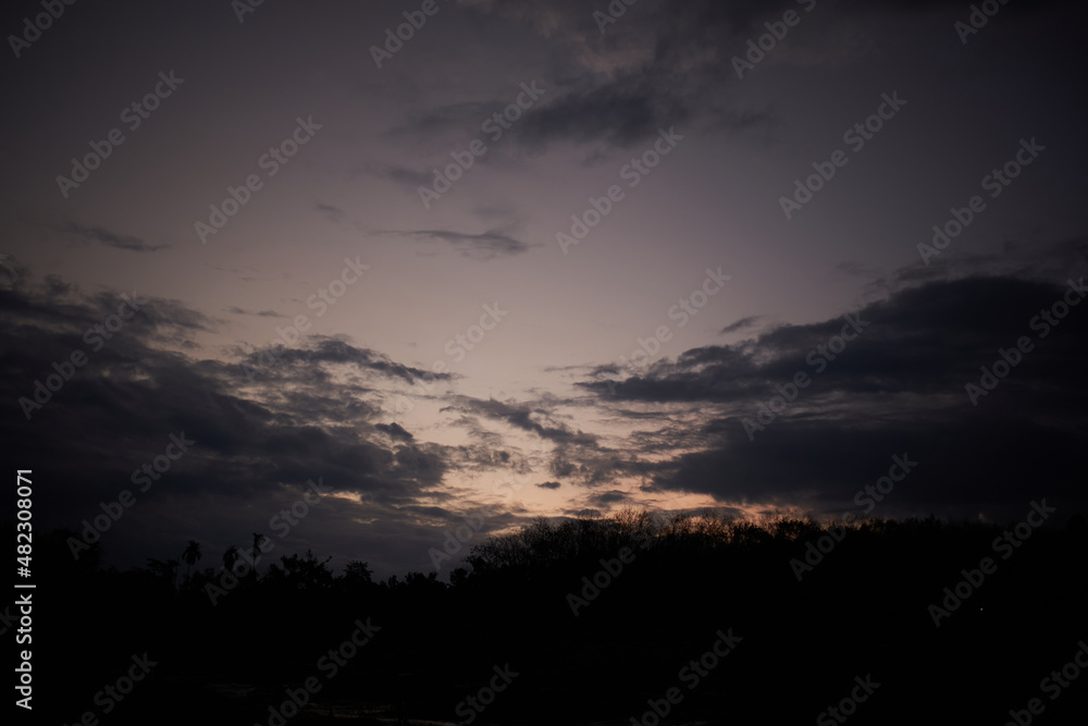 time lapse clouds