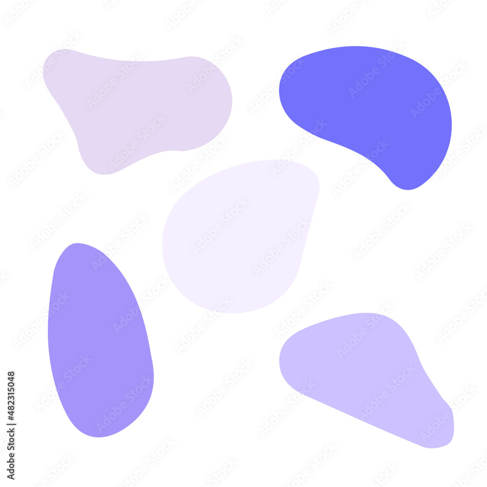 Purple Blob Set