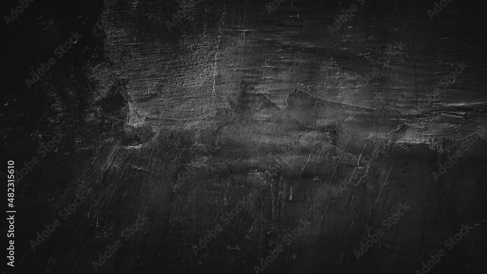 Obraz premium black abstract texture cement concrete wall background chalkboard.
