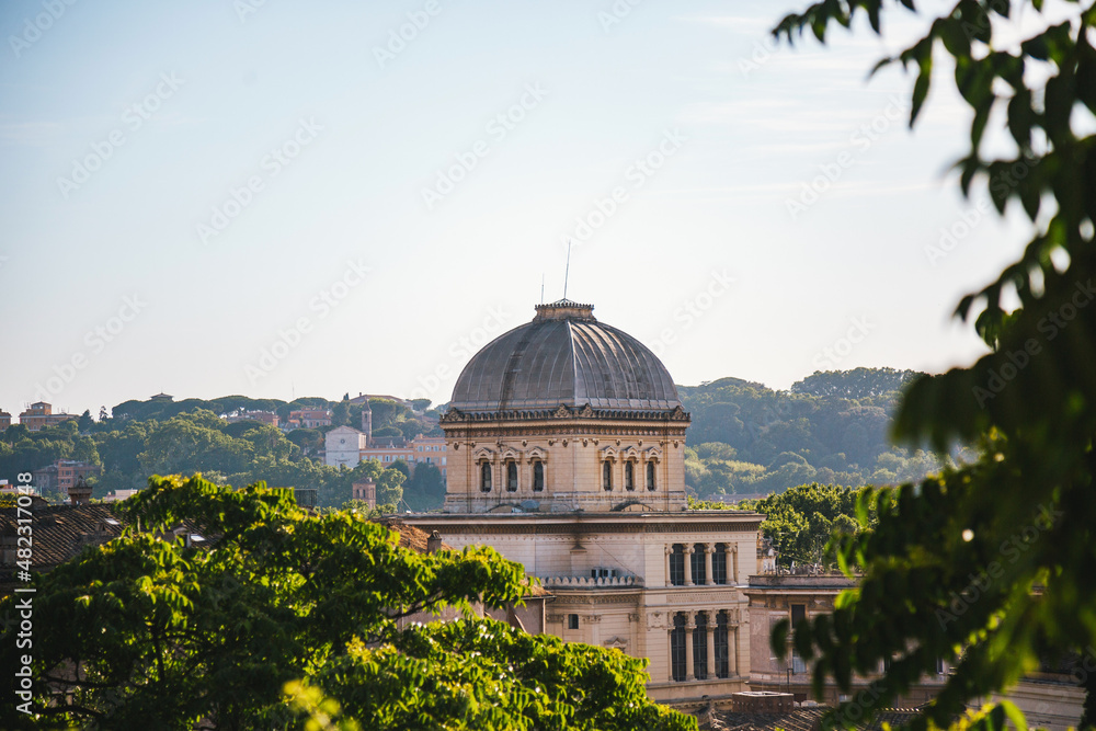 Fototapeta premium view of the city