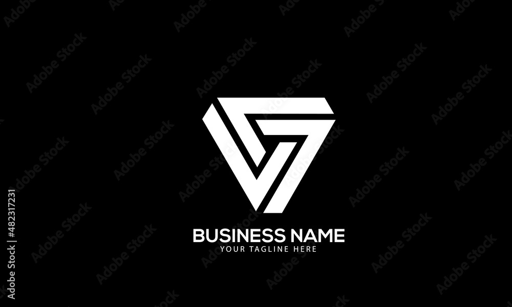 Alphabet DELTA creative initial diamond monogram vector logo template Alphabet DELTA creative initial diamond monogram vector logo template
