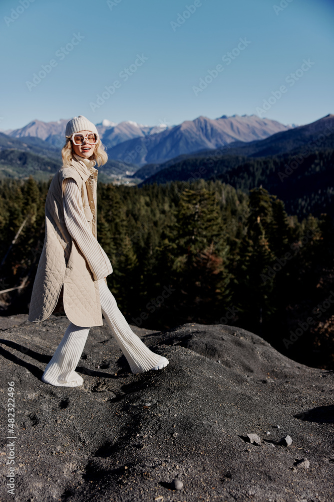 woman fashion clothes mountains landscape nature landscape woman fashion clothes mountains landscape nature landscape