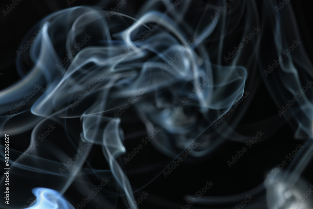 texture smoke black background, bract air waves fog texture smoke black background, bract air waves fog