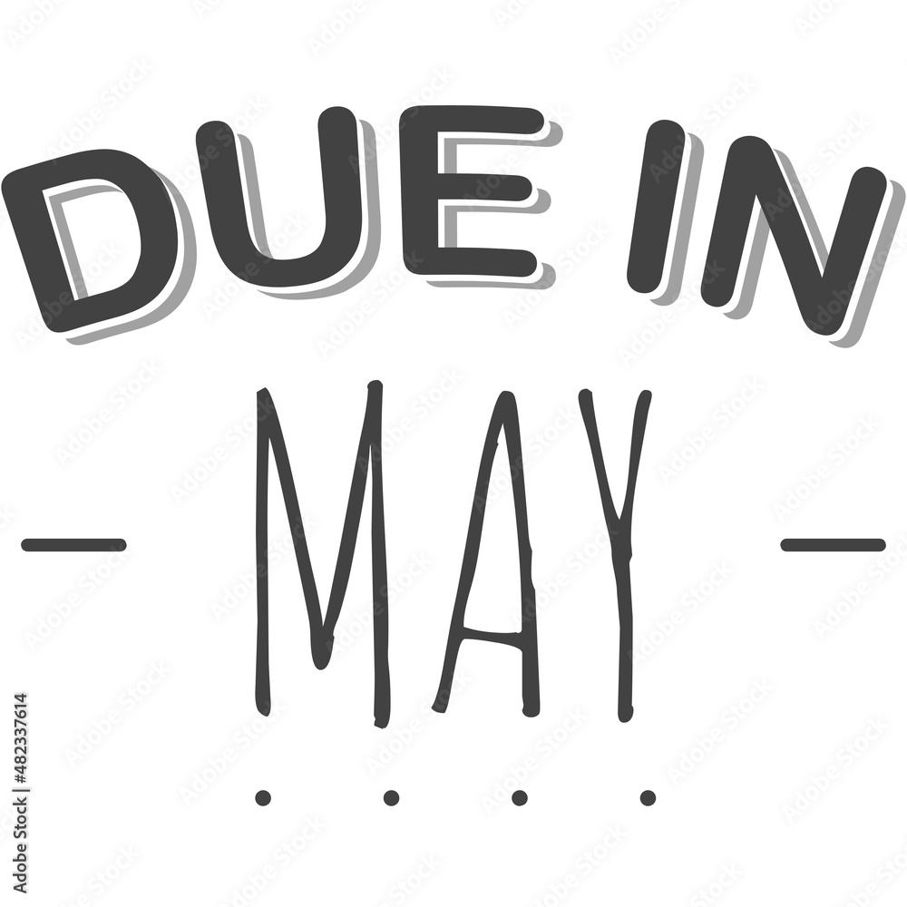 Obraz premium Months name time line 3d illustration 