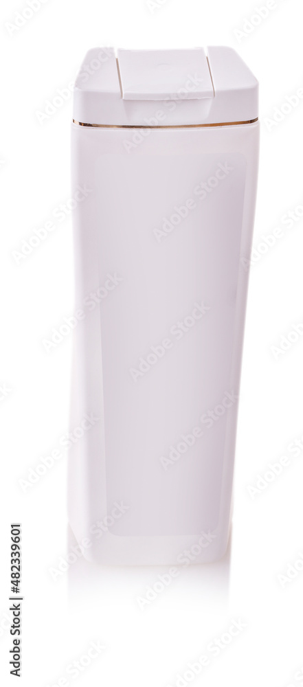 The Clear Women Shampoo bottle isolated on white background. The Clear Women Shampoo bottle isolated on white background.