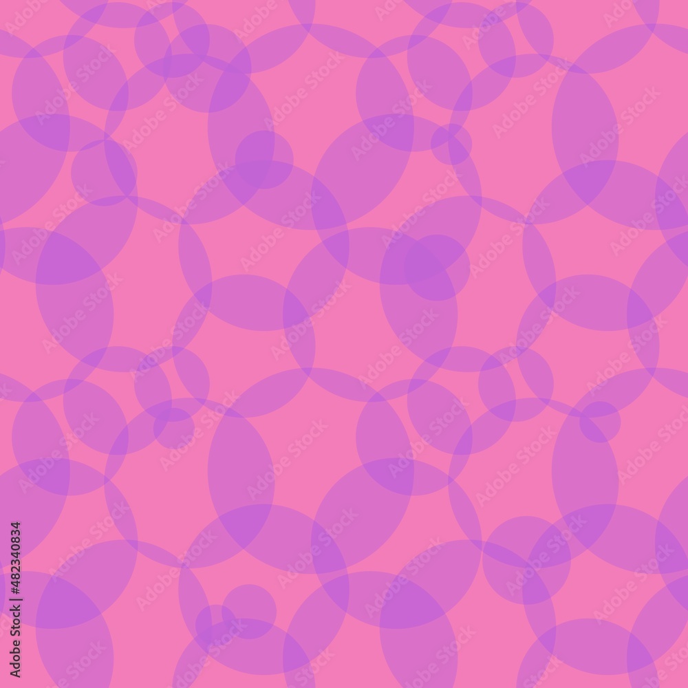 Geometric seamless babble circle pattern for fabrics and textiles and packaging and gifts and cards and linens and kids