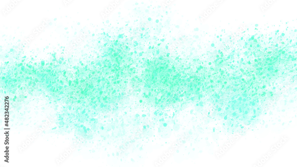 abstract watercolor hand drawn background. blue water droplets painting vector