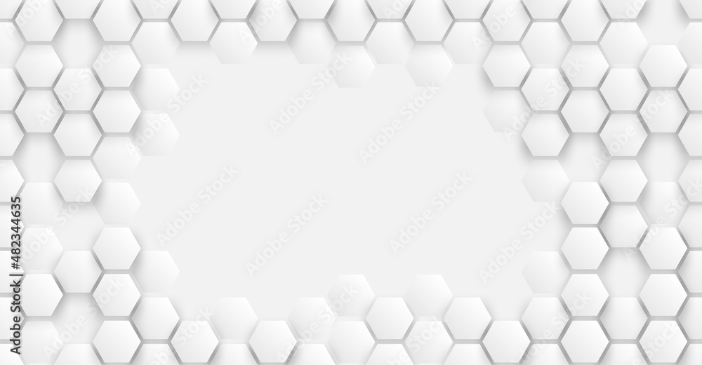 Hexagon background. Abstract gray hexagonal shape template. Honeycomb wallpaper.Vector. Hexagon background. Abstract gray hexagonal shape template. Honeycomb wallpaper.Vector.