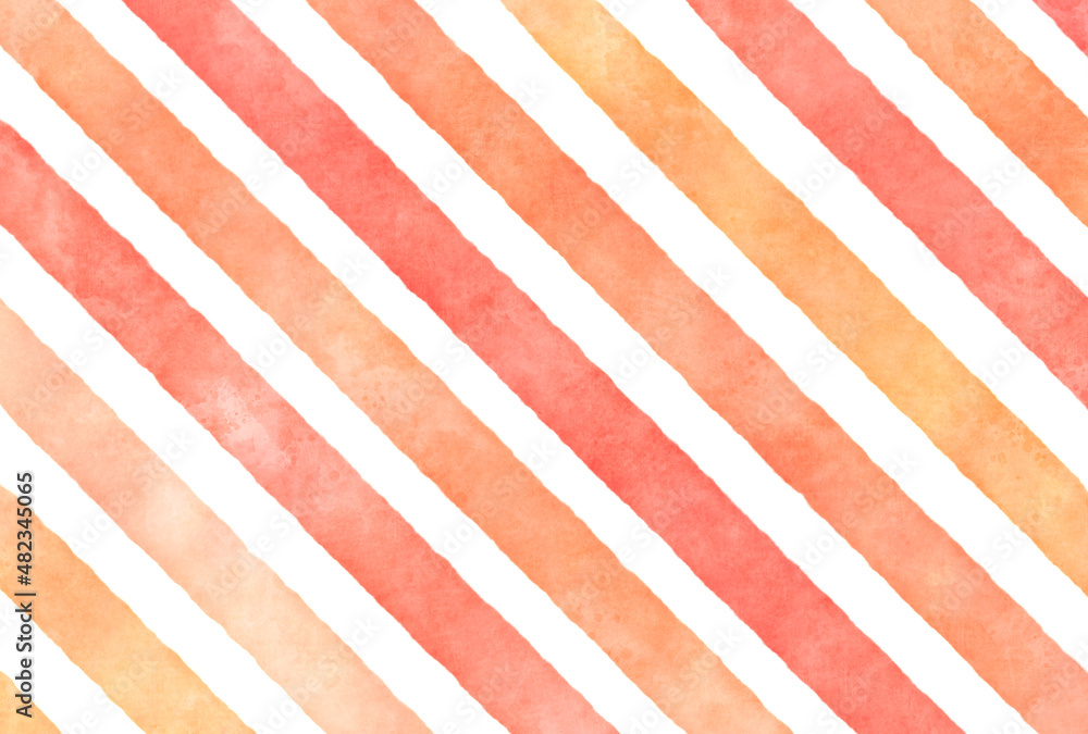 背景素材 水彩テクスチャ オレンジ Stock Illustration Adobe Stock