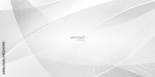 white and gray abstract background modern vector illustration