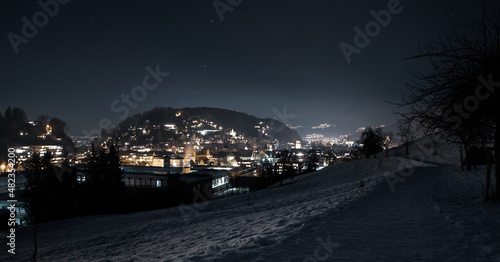 Feldkirch bei Nacht