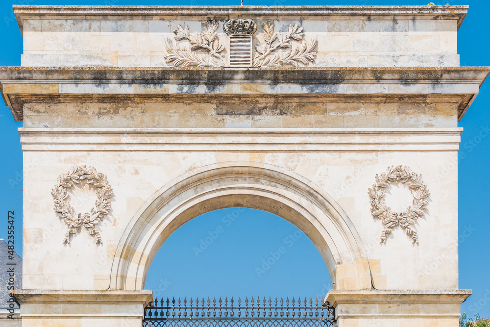 Fototapeta premium Door of the Arsenal of Rochefort