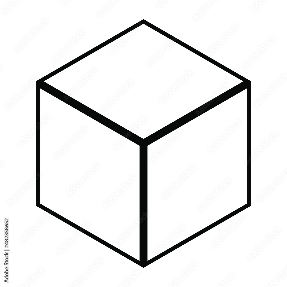 box icon on white background. box icon on white background.