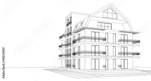 3d model house