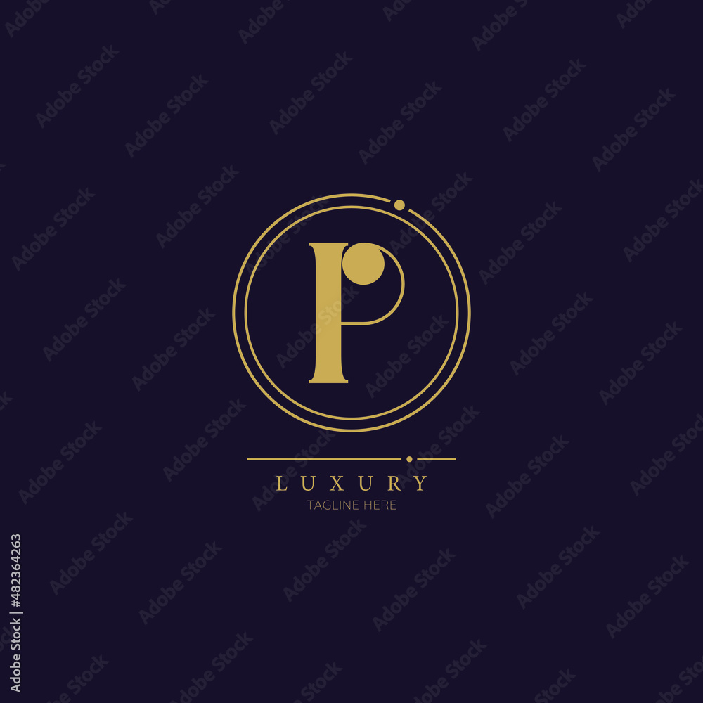 Unique Modern P Letter Business Logo Design Alphabet Icon Vector Symbol Unique modern p letter business logo design alphabet icon vector symbol